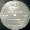 GROOVE COMMITTEE / I WANT YOU TO KNOW