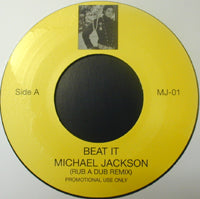 MICHAEL JACKSON / BEAT IT-RUB A DUB REMIX(7inch)