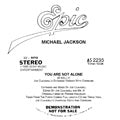 MICHAEL JACKSON / YOU ARE NOT ALONE-JOE CLAUSSELL EXTENSION AND OVERDUB