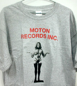 VA / MOTON RECORDS INC. T SHIRTS-GREY (SIZE: L)