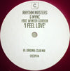 RHYTHM MASTERS & MYNC / I FEEL LOVE(feat.WYNTER GORDON)