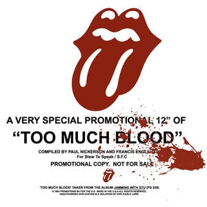 ROLLING STONES / TOO MUCH BLOOD-DEMO MIX
