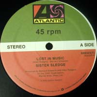 SISTER SLEDGE / LOST IN MUSIC