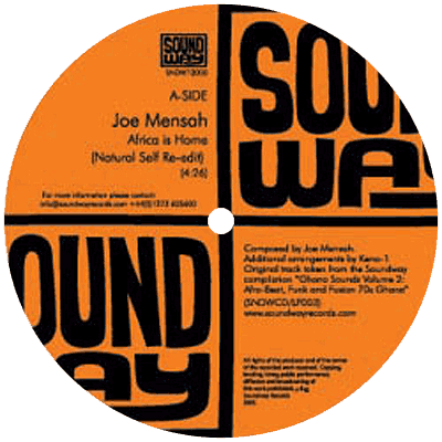 JOE MENSAH / AFRICA IS HOME(NATURAL SELF RE-EDIT)