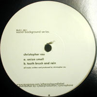 CHRISTOPHER RAU / ONION SMELL(10inch)