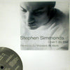 STEPHEN SIMMONDS / I CAN'T DO THAT-MASTERS AT WORK REMIXES(USED)
