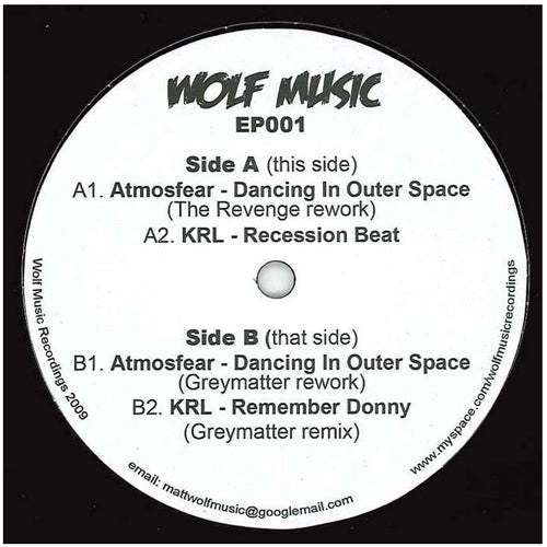ATMOSFEAR / DANCING IN OUTER SPACE-THE REVENGE REWORK