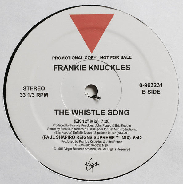 Frankie Knuckles – The Whistle Song