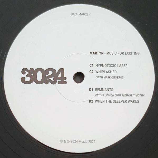 Martyn – Music For Existing【近日入荷予定】