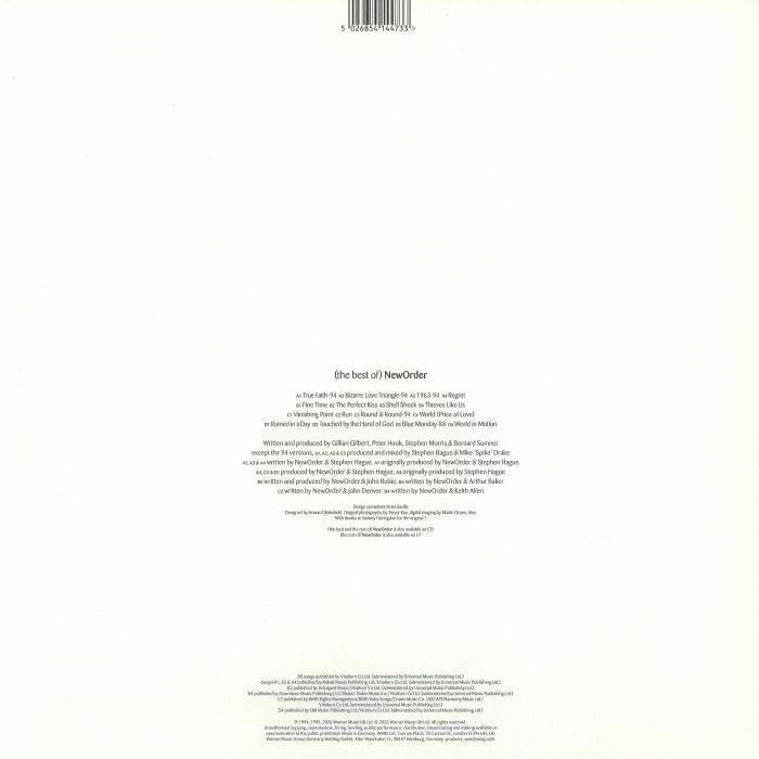 NewOrder – The Best Of NewOrder【近日入荷予定】