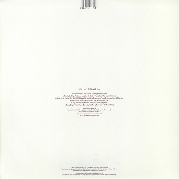 New Order – The Rest Of NewOrder【近日入荷予定】