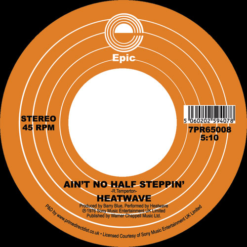Heatwave – Ain't No Half Steppin'