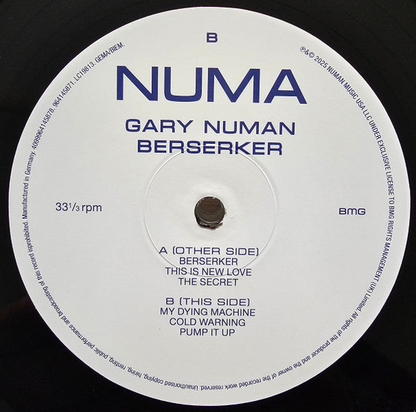 Gary Numan – Berserker