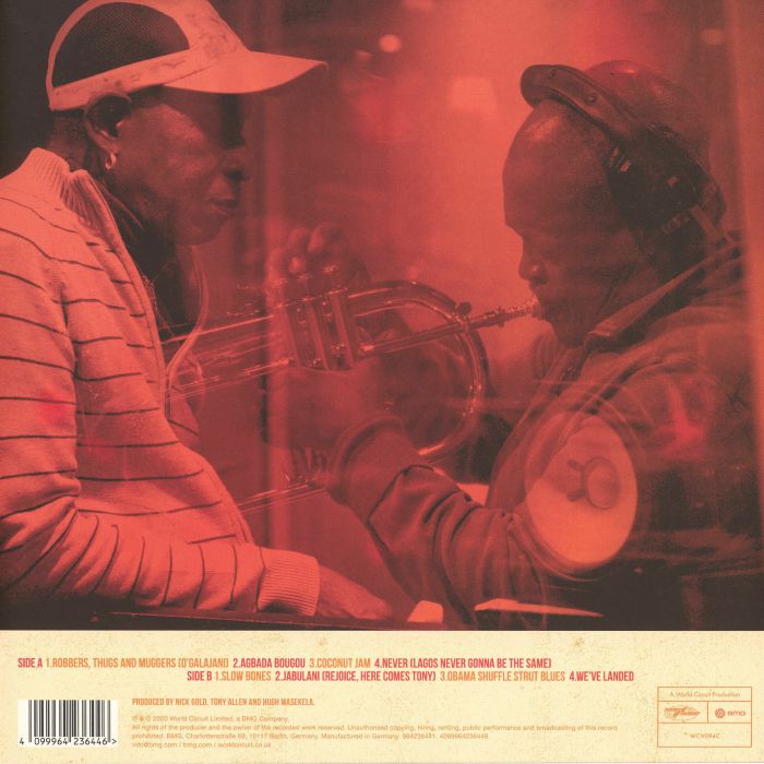 Tony Allen And Hugh Masekela – Rejoice【近日入荷予定】