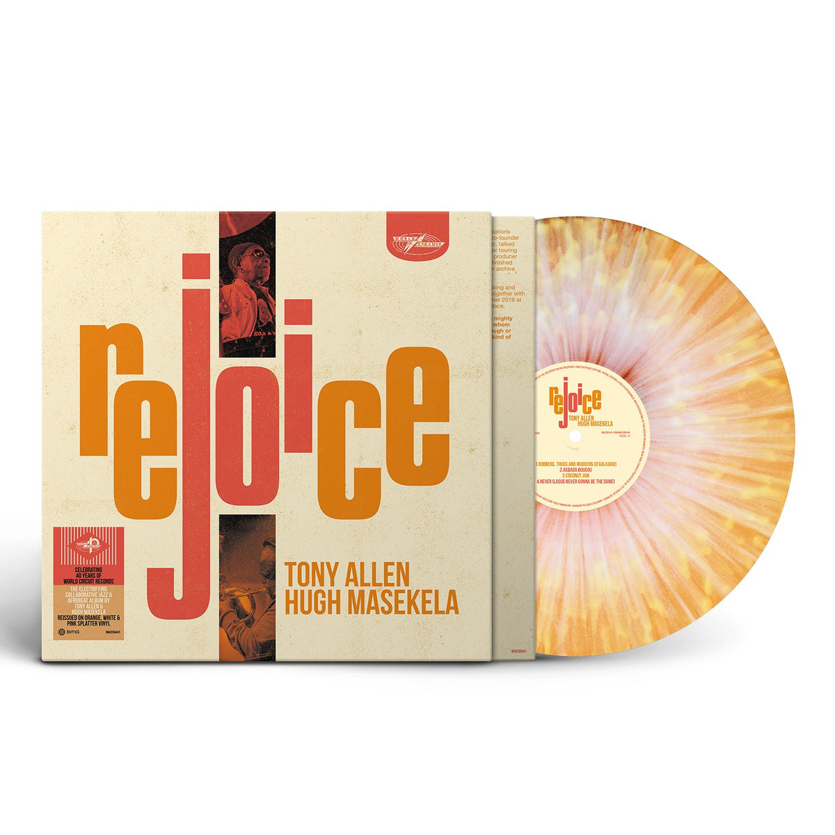 Tony Allen And Hugh Masekela – Rejoice【近日入荷予定】