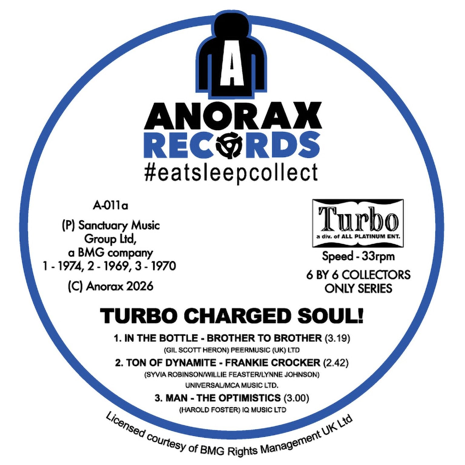 Various Artists - Turbo Charged Soul!【近日入荷予定】
