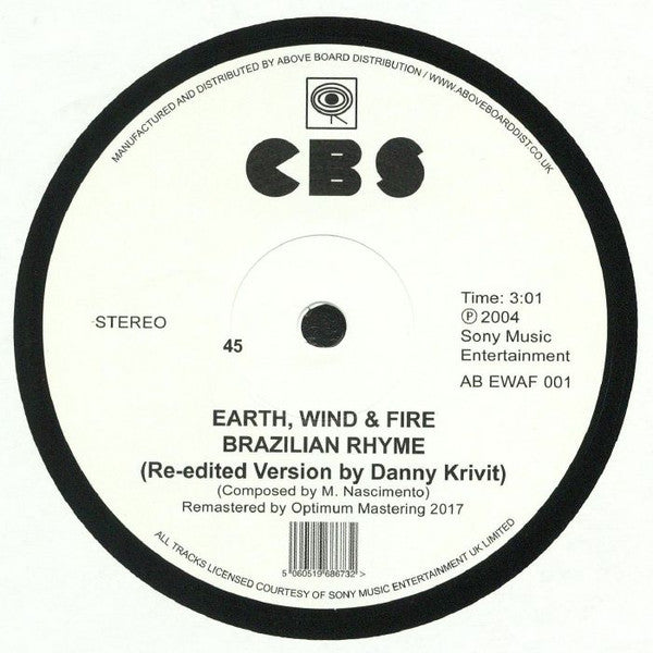 Earth, Wind & Fire – Brazilian Rhyme / Runnin' (Danny krivit Re-Edits)