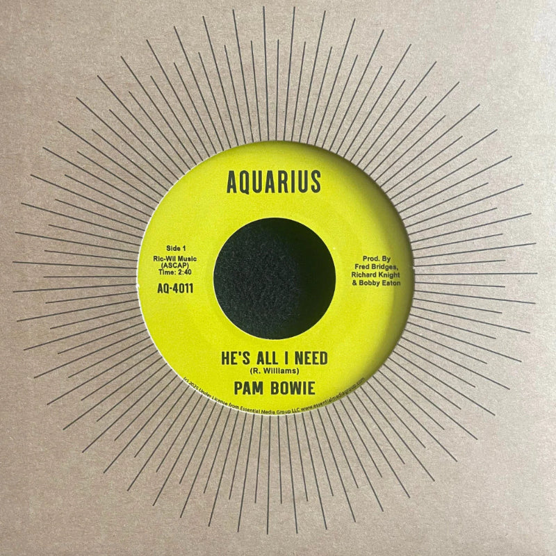 Pam Bowie – He's All I Need / Everlasting Love