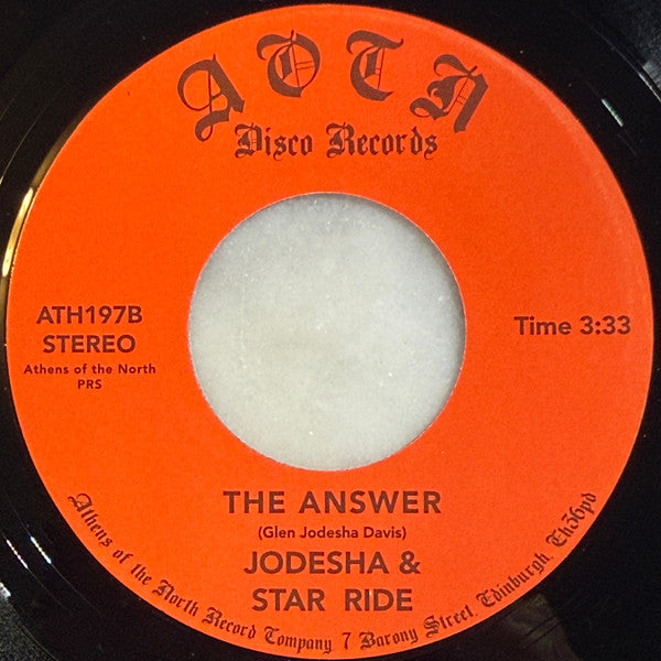 Jodesha & Star Ride – Star Ride【近日入荷予定】