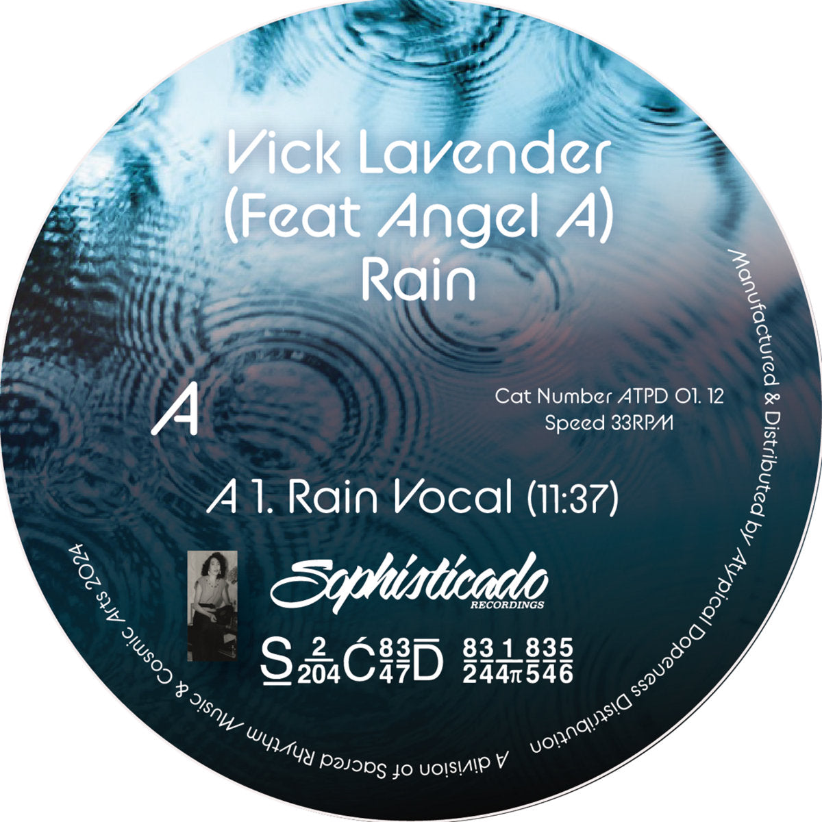 Vick Lavender Feat Angel A – Rain【近日入荷予定】