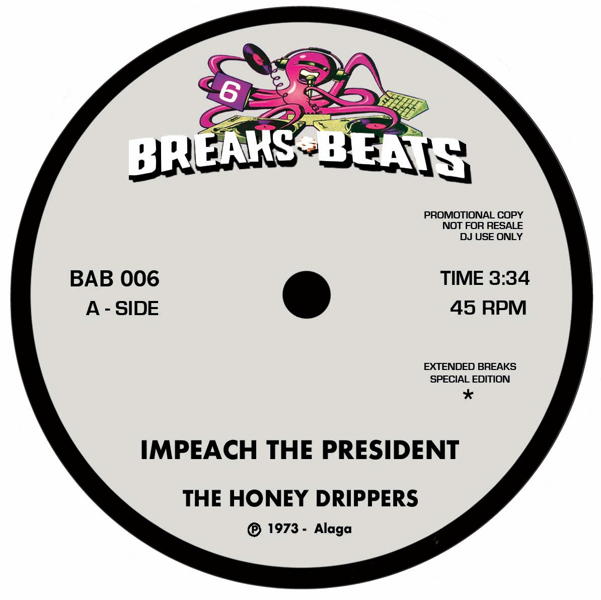 The Honey Drippers / Yellow Sunshine – Impeach The President / Yellow Sunshine【近日入荷予定】