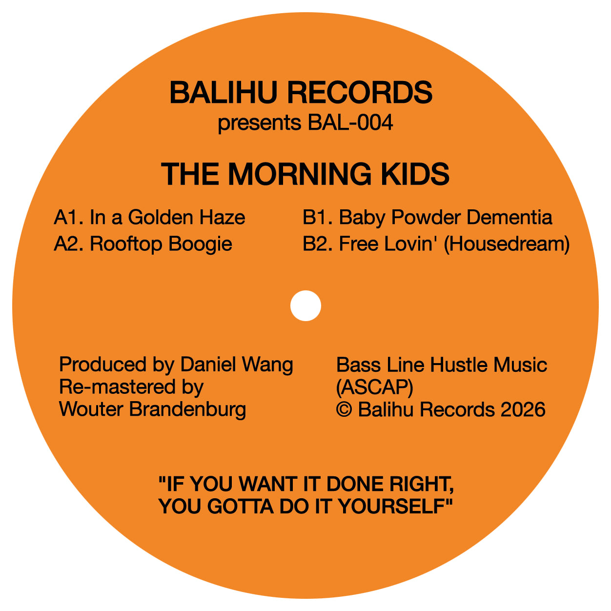 The Morning Kids – In A Golden Haze【近日入荷予定】