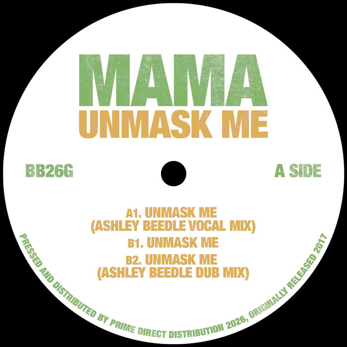 Mama - Unmask Me (Ashley Beedle Mixes)【近日入荷予定】