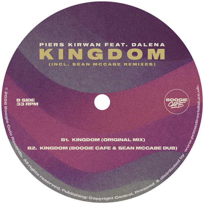 Piers Kirwan Ft Dalena - Kingdom – Sean McCabe Remixes【近日入荷予定】