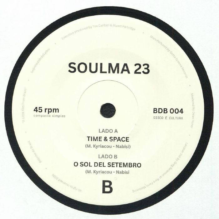 Soulma 23 – Time & Space / O Sol Del Setembro【近日入荷予定】