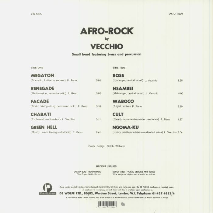 Vecchio – Afro-Rock