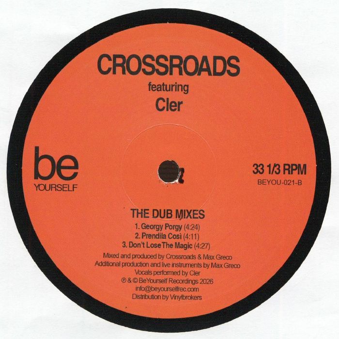 CROSSROADS featuring Cler - Just The Two Of Us【近日入荷予定】