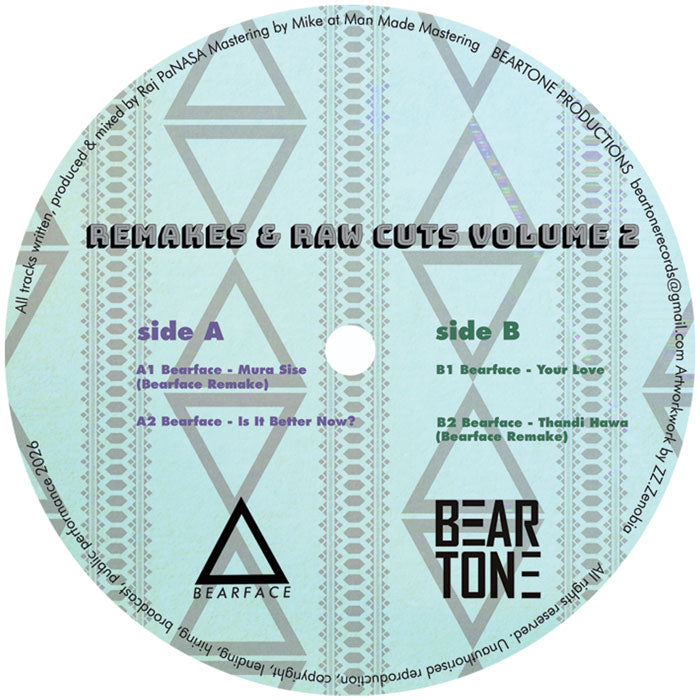 Bearface - Remakes and Raw Cuts Vol 2【近日入荷予定】