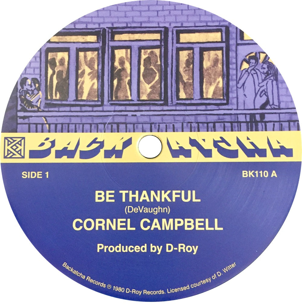 Cornel Campbell / Sonia – Be Thankful / Be Thankful【近日入荷予定】
