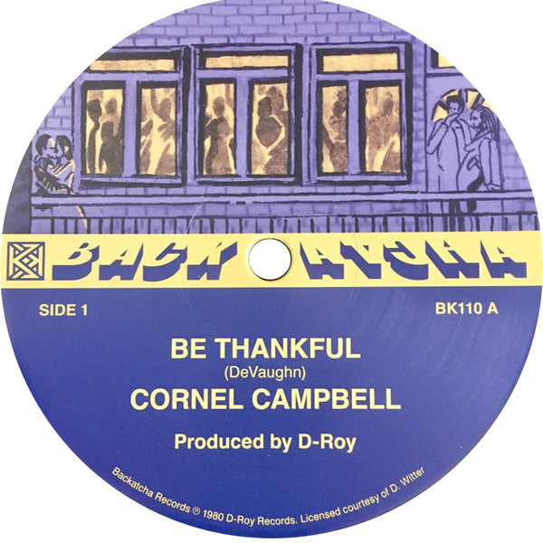 Cornel Campbell / Sonia – Be Thankful / Be Thankful【近日入荷予定】