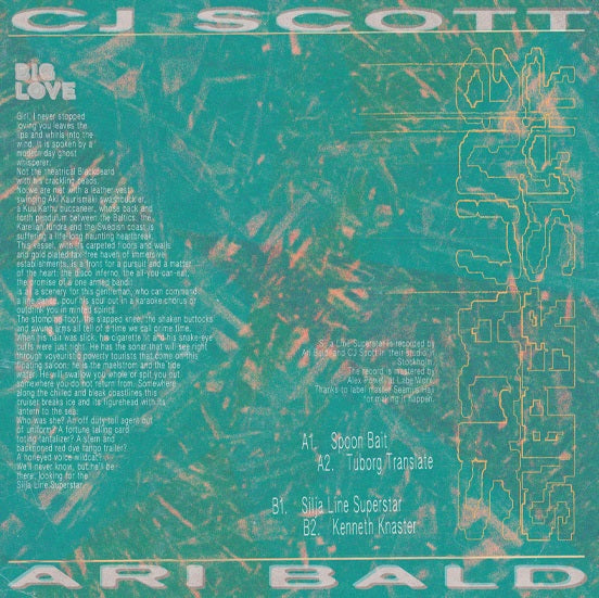 Ari Bald & CJ Scott - Silja Line Superstar【近日入荷予定】
