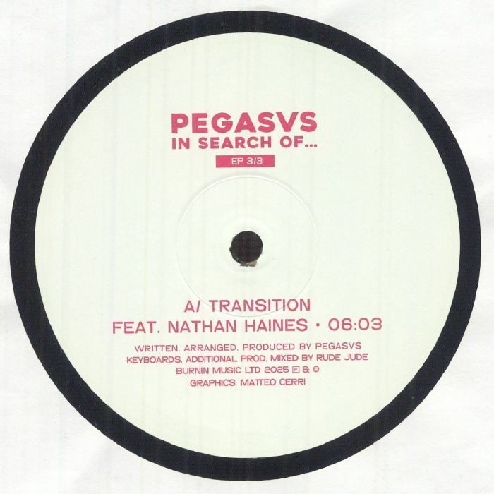 Pegasvs - Transition ft. Nathan Haines + Laroye remix【近日入荷予定】