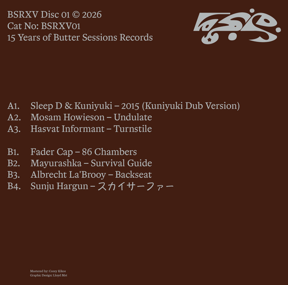 Various – 15 Years Of Butter Sessions Records (Disc 01)【近日入荷予定】