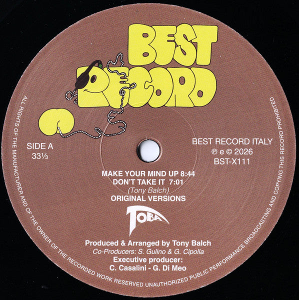 Toba – Make Your Mind Up / Don't Take It