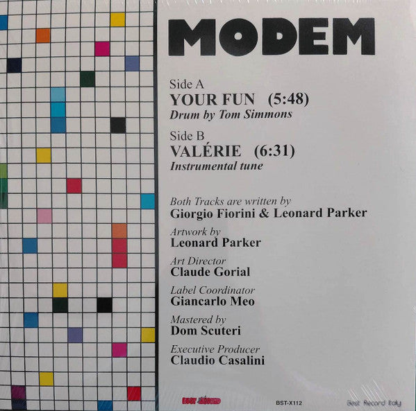Modem - Your Fun / Valerie【近日入荷予定】