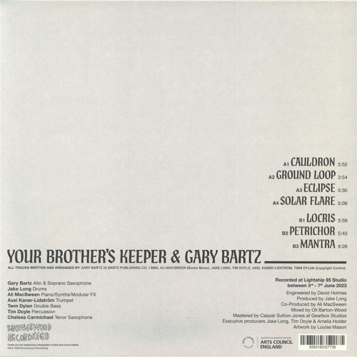 Your Brother's Keeper & Gary Bartz - Where Rivers Meet【近日入荷予定】