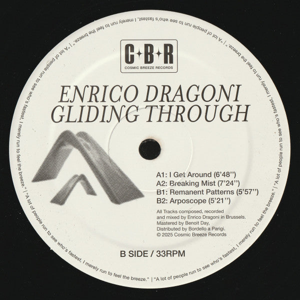 Enrico Dragoni – Gliding Through  【近日入荷予定】