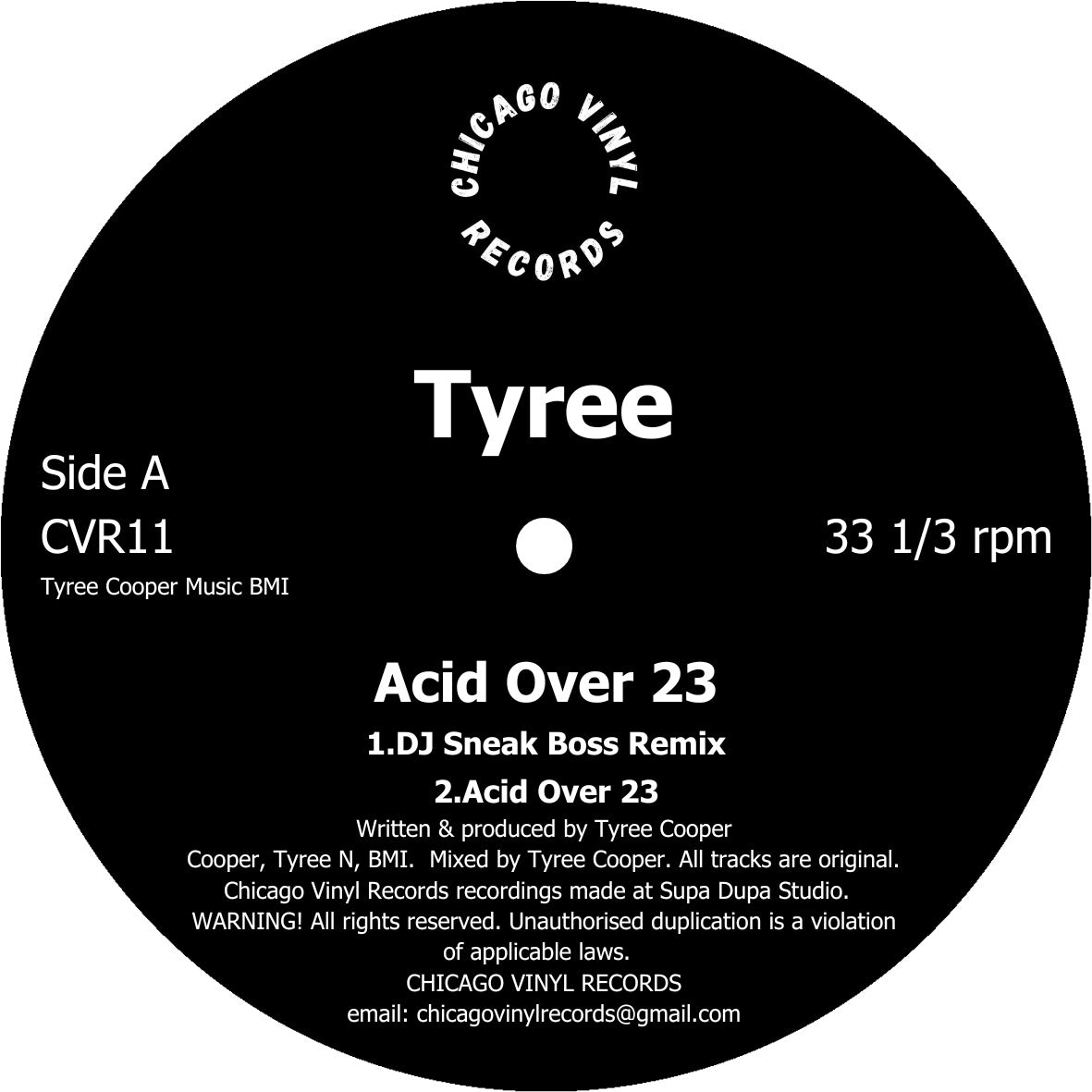 Tyree Cooper – Acid Over 23