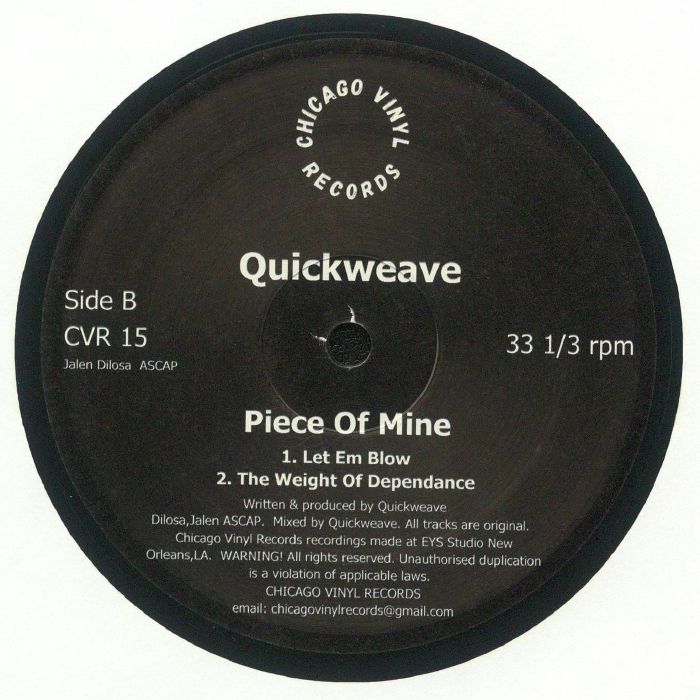 Quickweave - Piece Of Mine