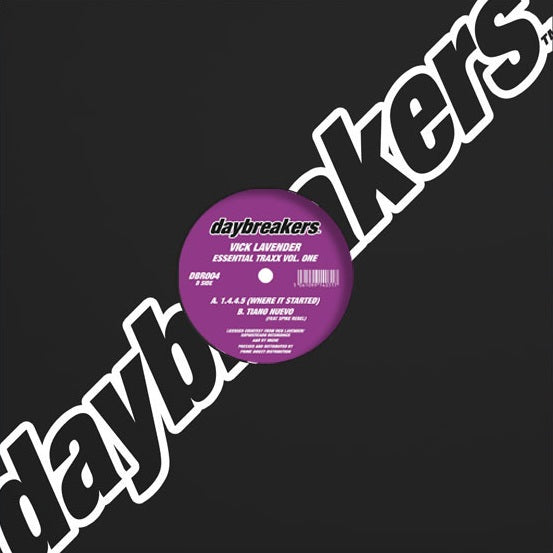 Vick Lavender - Essential Traxx vol. 1