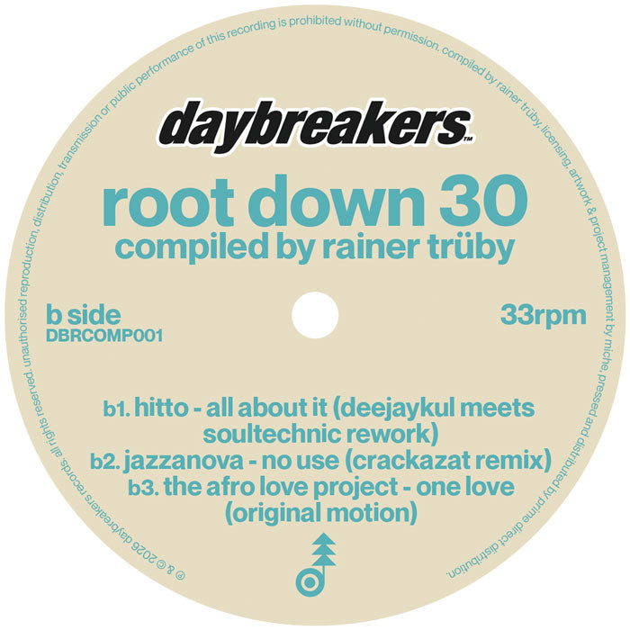 Various / Rainer Trüby - Root Down 30 compiled by Rainer Trüby【近日入荷予定】