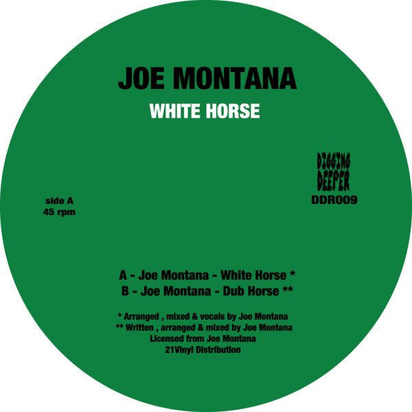Joe Montana – White Horse