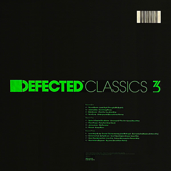 Various – Defected Classics 3【近日入荷予定】