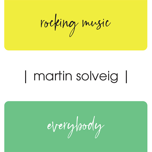 Martin Solveig - Rocking Music / Everybody【近日入荷予定】