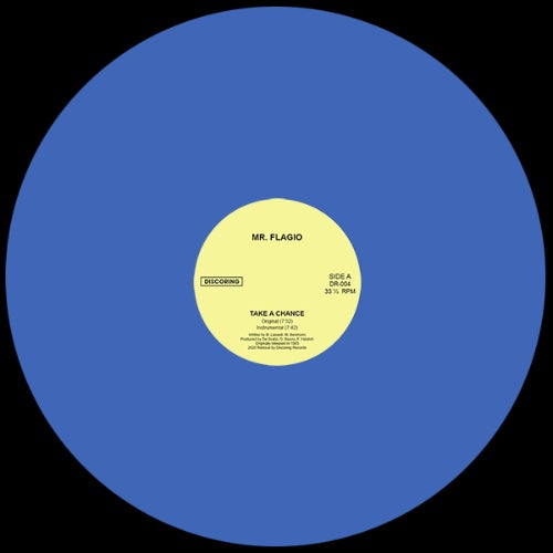 Mr. Flagio – Take A Chance【近日入荷予定】