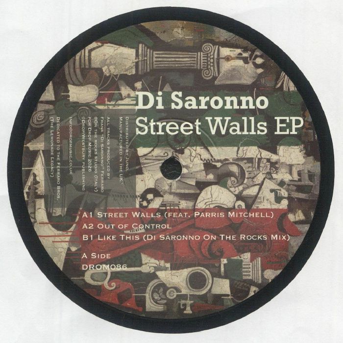 Di Saronno feat Parris Mitchell - Street Walls EP【近日入荷予定】